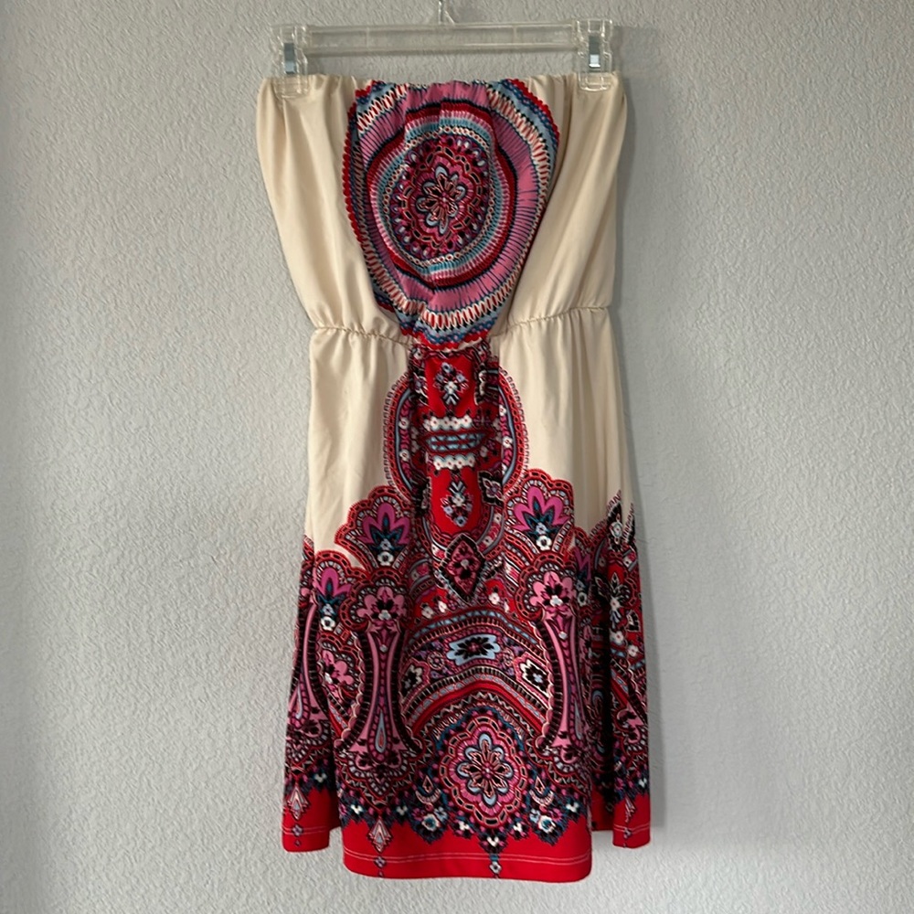 Mandala style design sundress